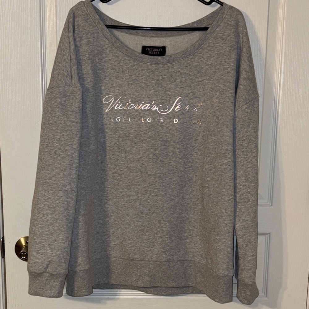 Victoria's Secret Heather Gray Pullover